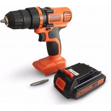 Parafusadeira e Furadeira 3/8 Pol. a Bateria Lítio 20V com Carregador Bivolt - BLACK+DECKER-LD120